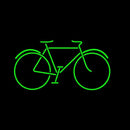 Bicycle Green Handmade Art Neon Sign