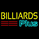 Billiards Plus 1 Handmade Art Neon Sign