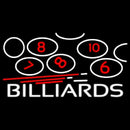 Billiards With Logo 1 Handmade Art Neon Sign