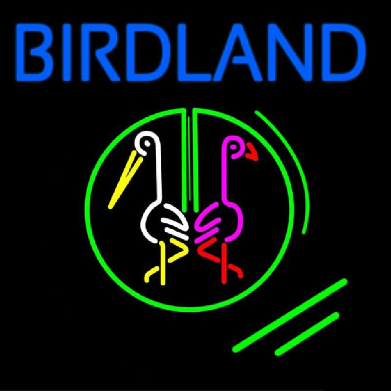 Birdland Handmade Art Neon Sign