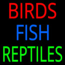 Birds Fish Reptiles 1 Handmade Art Neon Sign