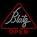 Blatz Open Handmade Art Neon Sign
