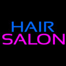 Block Blue Pink Hair Salon Handmade Art Neon Sign