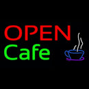 Block Open Cafe Handmade Art Neon Sign