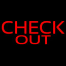 Block Red Handmade Art Neon Sign