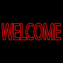 Block Welcome Handmade Art Neon Sign