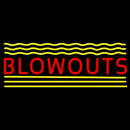 Blowouts Handmade Art Neon Sign