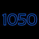 Blue 1050 Handmade Art Neon Sign