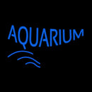 Blue Aquarium Block Handmade Art Neon Sign