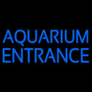 Blue Aquarium Entrance Handmade Art Neon Sign