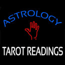 Blue Astrology Red Tarot Readings Handmade Art Neon Sign