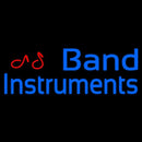 Blue Band Instruments 1 Handmade Art Neon Sign