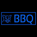 Blue Bbq Handmade Art Neon Sign