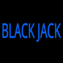 Blue Blackjack Handmade Art Neon Sign