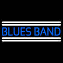 Blue Blues Band Handmade Art Neon Sign