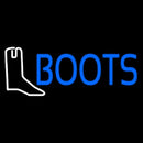 Blue Boots With Logo Handmade Art Neon Sign