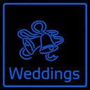 Blue Border Weddings Bell Handmade Art Neon Sign