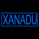 Blue Border Xanadu Handmade Art Neon Sign