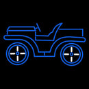 Blue Car Logo Handmade Art Neon Sign