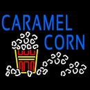 Blue Caramel Corn With Logo Handmade Art Neon Sign