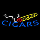 Blue Cigars Logo Handmade Art Neon Sign