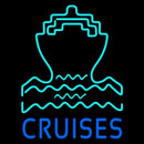 Blue Cruise Handmade Art Neon Sign