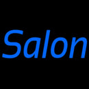 Blue Cursive Salon Handmade Art Neon Sign