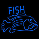 Blue Fish 2 Handmade Art Neon Sign