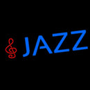 Blue Jazz With Note Handmade Art Neon Sign