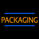 Blue Line Packaging Handmade Art Neon Sign