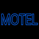 Blue Motel Double Stroke Handmade Art Neon Sign