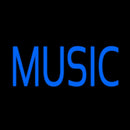 Blue Music Block 1 Handmade Art Neon Sign
