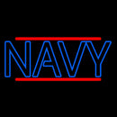Blue Navy Handmade Art Neon Sign
