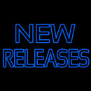 Blue New Releases Block Handmade Art Neon Sign