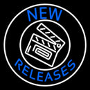 Blue New Releases With Logo Handmade Art Neon Sign