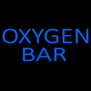 Blue Oxygen Bar Handmade Art Neon Sign