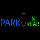 Blue Park Green In Rear Handmade Art Neon Sign