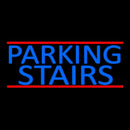 Blue Parking Stairs Handmade Art Neon Sign