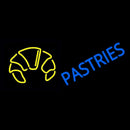 Blue Pastries Logo Handmade Art Neon Sign