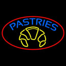 Blue Pastries Logo Handmade Art Neon Sign