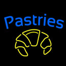 Blue Pastries Logo Handmade Art Neon Sign