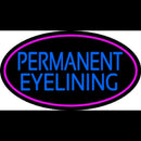 Blue Permanent Eye Lining Handmade Art Neon Sign