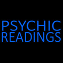 Blue Psychic Readings Handmade Art Neon Sign