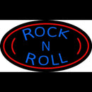 Blue Rock Disc 2 Handmade Art Neon Sign