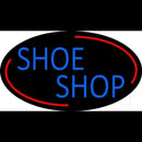 Blue Shoe Shop Handmade Art Neon Sign