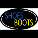Blue Shoes Yellow Boots Handmade Art Neon Sign
