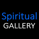 Blue Spritual Gallery Handmade Art Neon Sign