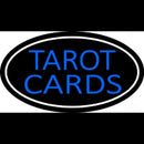 Blue Tarot Cards With Blue Border Handmade Art Neon Sign