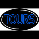 Blue Tours Handmade Art Neon Sign
