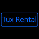 Blue Tux Rental Handmade Art Neon Sign